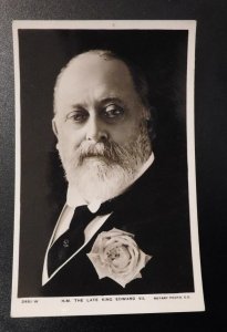 Mint England Royalty Postcard RPPC HM His Majesty The Late King Edward VII