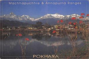 BR99145 pokhara machhapuchhre and annapurna ranges nepal