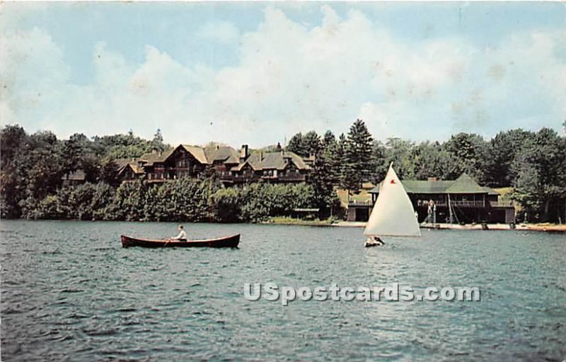 Adirondack League Club, Sailboat - Adirondacks, New York