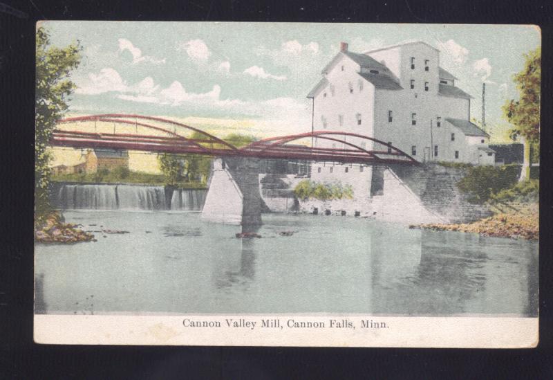 CANNON FALLS MINNESOTA CANNON VALLEY MILL ANTIQUE VINTAGE POSTCARD