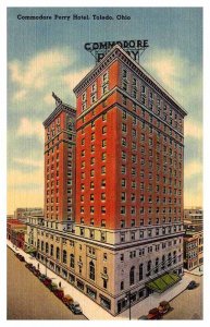 Postcard HOTEL SCENE Toledo Ohio OH AR0593