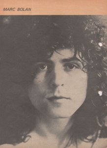 Record Song Book Lyrics 1970s Marc Bolan Photo Rare Magazine