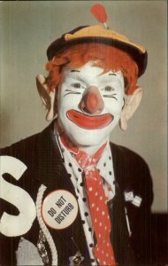 Sammy Rags The Clown Card/Postcard