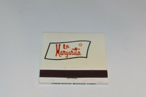 La Margarita Chicago Morton Grove Illinois Roosters 30 Strike Matchbook Cover