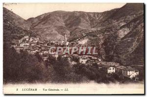 Postcard Old Luceram Vue Generale