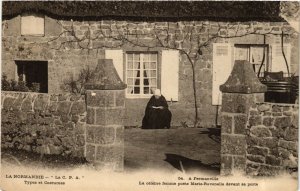 PC CPA FRANCE NORMANDIE LA C.P.A. TYPES A FERMANVILLE (b4056)