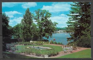 New York, Skaneateles - Garden View Overlooking Lake - [NY-451]