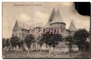 Postcard Old Rocquigny Ard Church