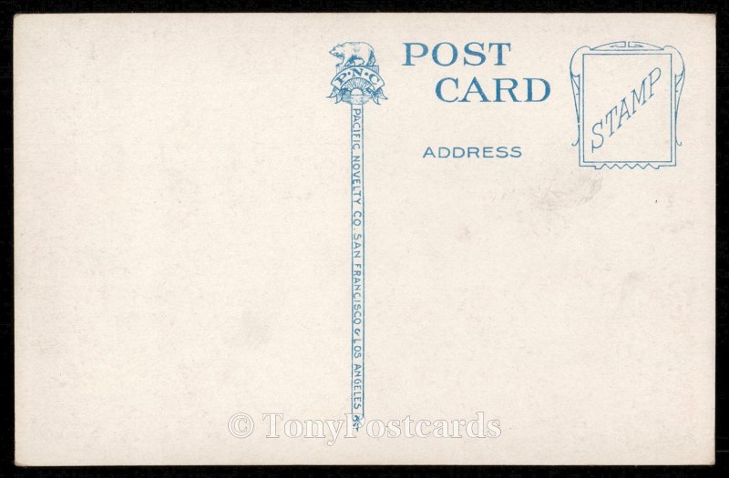 Aeroplane View Lower Market Street and Ferry Bldg.