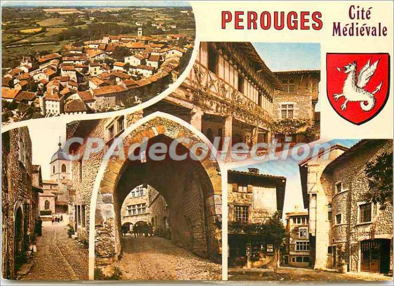 Postcard Modern Perouges (Ain)