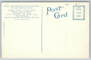 Atlantic City NJHotel ElberonFireproof AnnexRB Ludy MD Proprietorc1910 PC