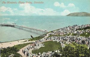 Vintage Postcard The Minstrels Happy Vally Llandudno Conwy County Borough, Wales