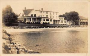 South Portland ME Willard Haven Willard Beach real photo postcard