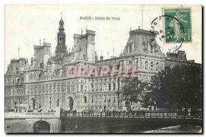 CARTE Postale Paris Old Town Hall