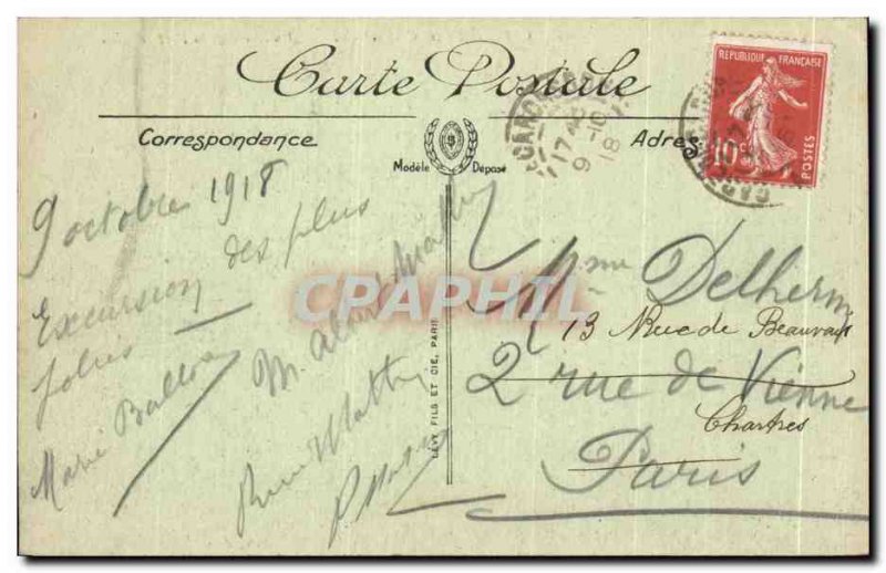 Old Postcard Set Carcassonne Cite De Porte d & # 39Aude