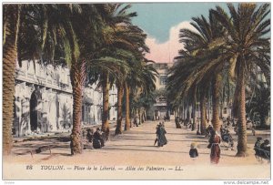 Place De La Liberte, Allee Des Palmiers, TOULON (Var), France, 1900-1910s