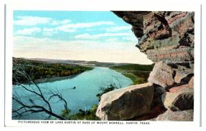 View of Lake Austin from at the Base of Mount Bonnell, Austin, TX Postcard *5F6