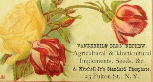 Vanderbilt Bro's Nephew, Farming Implements Seeds, A. Mitchell Jr Phoshate P50