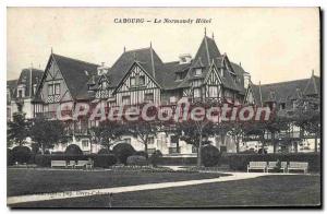 Old Postcard Cabourg The Normandy Hotel