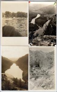 4 - RPPC, Waterway Scenes