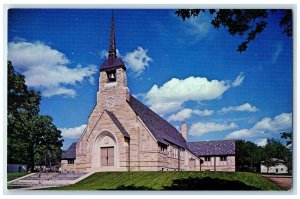 c1960 Zion Lutheran Church Bridge Avenue Albert Lea Minnesota Vintage Postcard