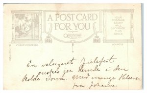 A Christmas Wish, A.M. Davis Arts & Crafts Postcard *6L(3)27