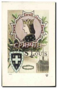 Old Postcard St. Louis Surname