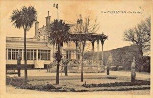 CHERBOURG MANCHE FRANCE~LE CASINO PHOTO POSTCARD