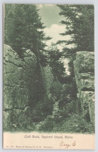 State View~Squirrel Island Maine~Southport~Grand Gorge~Cleft Rock~Vintage PC