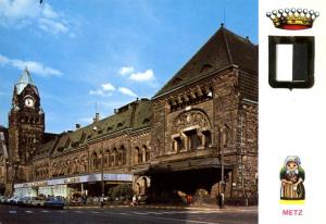 Main Station in Rhenish Style - Metz, France