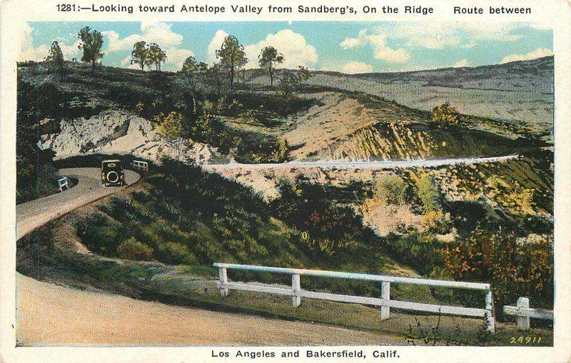 Antelope Valley Sanberg's 1920s Ridge Route California Los Angeles Kashower 9287