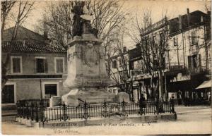CPA CAVAILLON - Mon. et Place Gambetta (477318)
