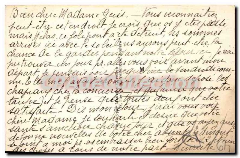 Old Postcard Les Rosiers Sur Loire Bridge