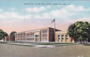Wisconsin Green Bay Washington Junior High School 1944