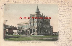 NE, Lexington, Nebraska, First National Bank, 1906 PM, Langsdorf Pub No S562