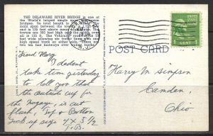 New Jersey, Camden - Delaware River Bridge- [NJ-122]