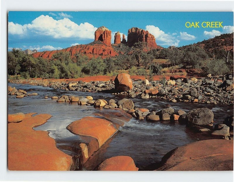 Postcard Red Rock Crossing, Oak Creek, Sedona, Arizona