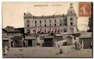 Berck Beach - Casino - Old Postcard