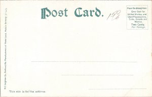 Postcard PANORAMIC SCENE Rangeley Lakes Maine ME JC17