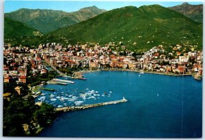 Postcard - Aerial view - Rapallo, Italy