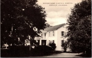 Vtg Carville Louisiana LA Sisters Home USPHS Hospital 1940s Artvue Postcard