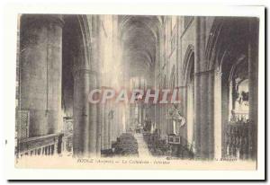Rodez Old Postcard The Cathedral Interior