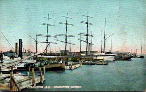 South Carolina Charleston Harbor Scene