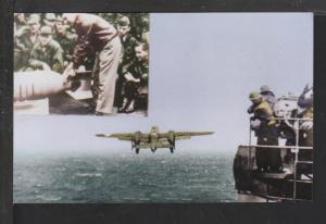 Mitchell B-25 Bomber Postcard 