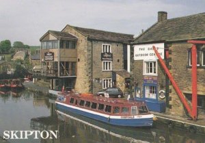 The Skipton Waterfront Nightclub Disco 1990s Dales Boats Outdoor Centre Postcard