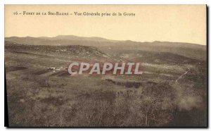 Postcard Old Forest of Ste Baume Vue Generale taking Cave