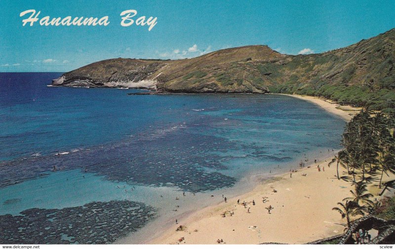 HONOLULU, Hawaii, 1940-1960s; Hanauma Bay