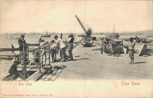 South Africa Cape Town The Jetty Vintage Postcard 05.33