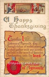 Thanksgiving 1910 Missing Stamp 