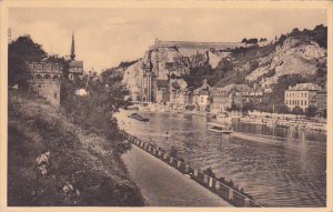 Belgium Dinant Vue de la route de Givet